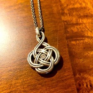 Brighton Celtic interlock knot necklace
